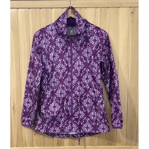 Gaiam Aura Plumberry Purple Aura Women's XS  Lightweight Windbreaker  Jacket‎